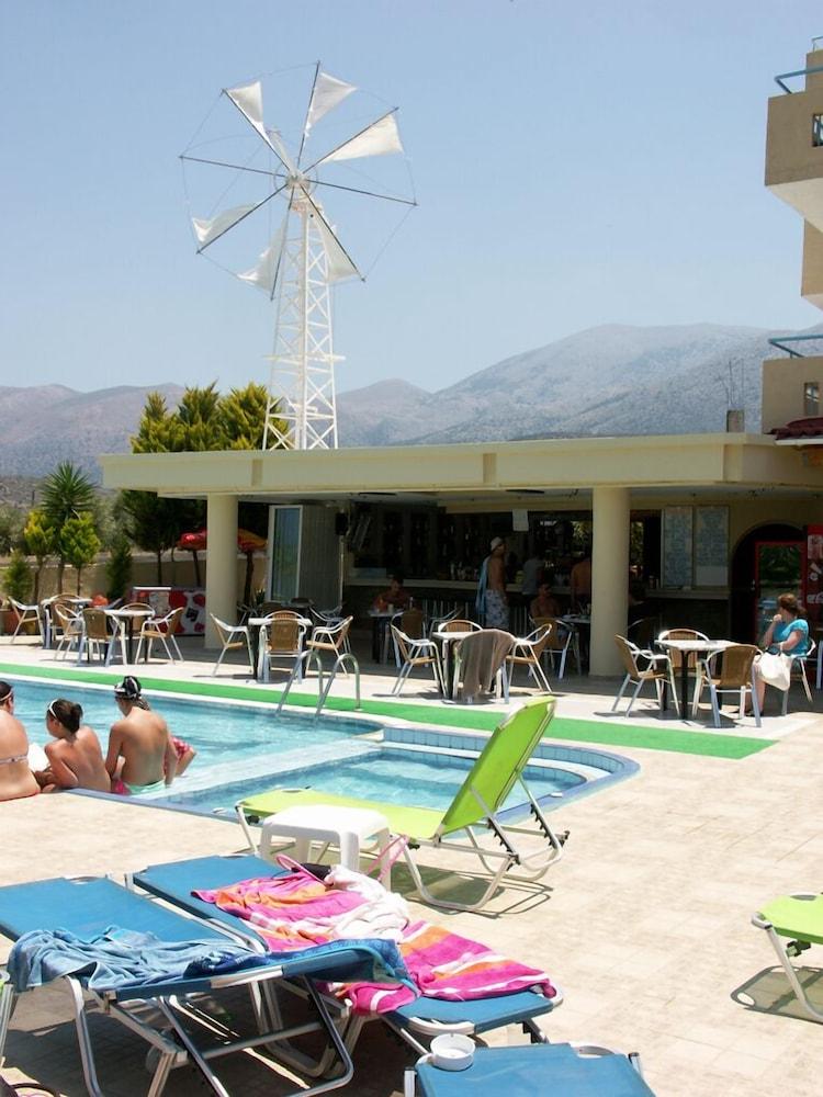 Nikos Hotel Malia Exterior foto