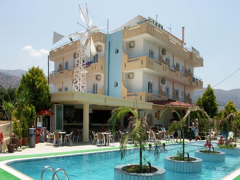 Nikos Hotel Malia Exterior foto