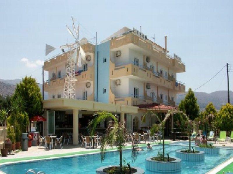 Nikos Hotel Malia Exterior foto
